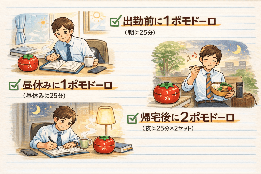 スキマ時間にポモドーロ