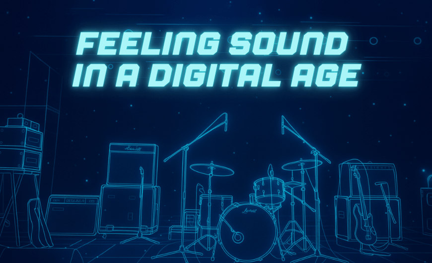 デジタル時代に身体で音を感じる意味
