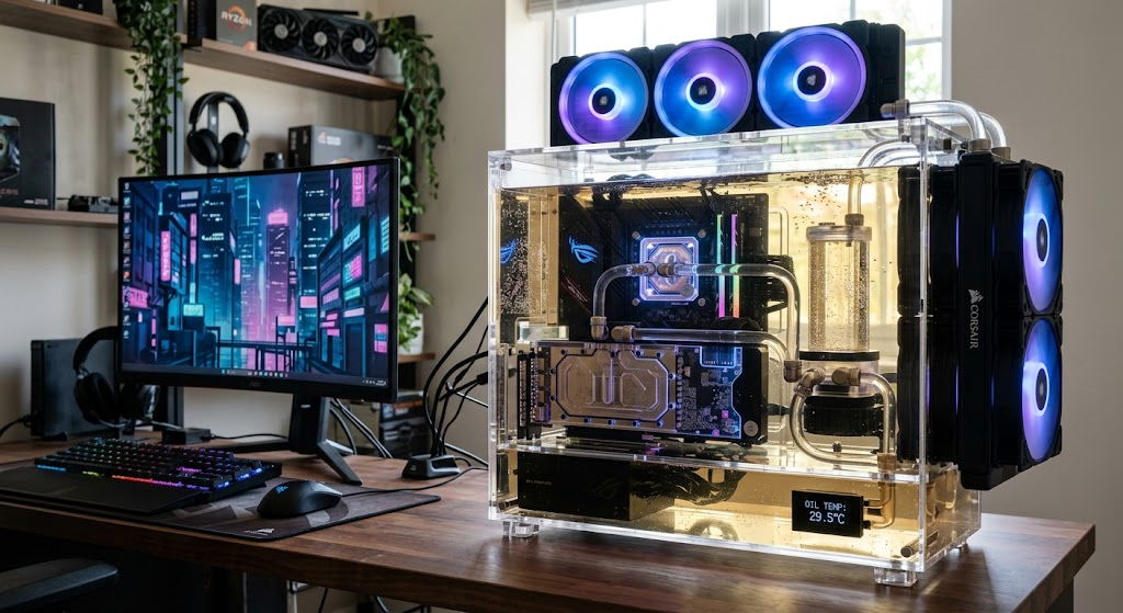 デスクトップPC油冷イメージ